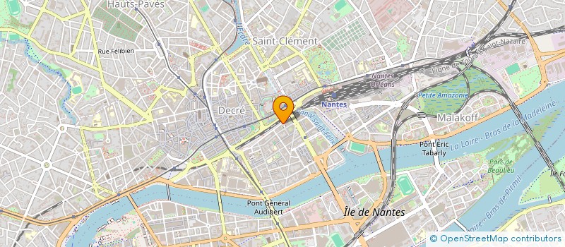 localisation de l'entreprise R.TRACKS à NANTES