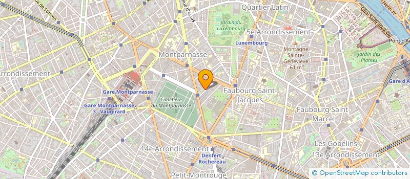 localisation de l'entreprise R.U.K à PARIS