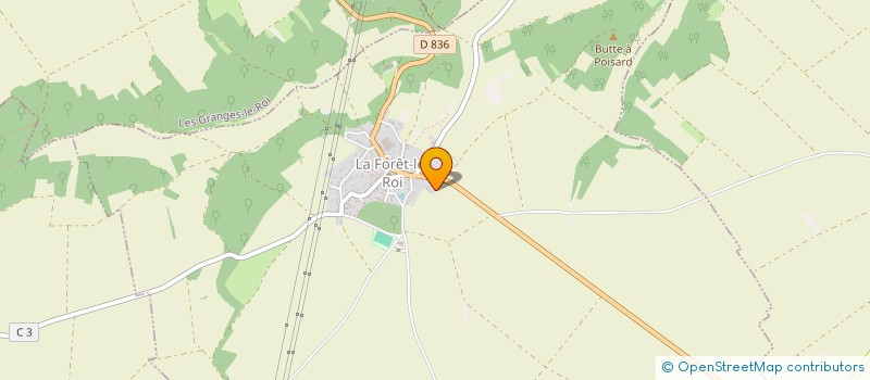 localisation de l'entreprise R.U.R.A.L.  LE VAL-SAINT-GERMAIN