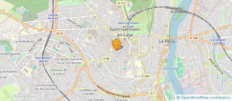 localisation de l'entreprise R UAB  SAINT-GERMAIN-EN-LAYE