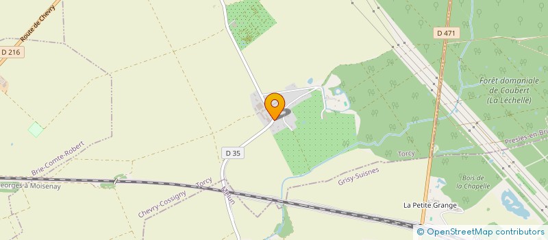 localisation de l'entreprise R.ULTRALIGHT  CHEVRY-COSSIGNY