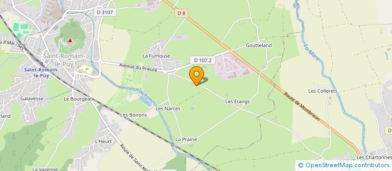 localisation de l'entreprise R'UTILAUTO  SAINT-ROMAIN-LE-PUY