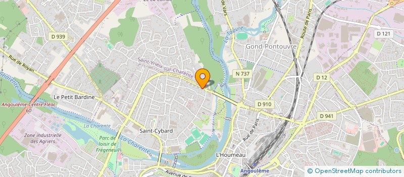 localisation de l'entreprise R.V.2.P à ANGOULEME