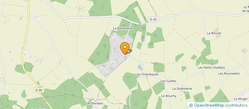 localisation de l'entreprise R.V ASSISTANCE à LA SELLE-EN-HERMOY