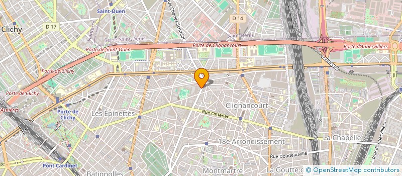 localisation de l'entreprise R & V DEVOLOPPEMENT  PARIS