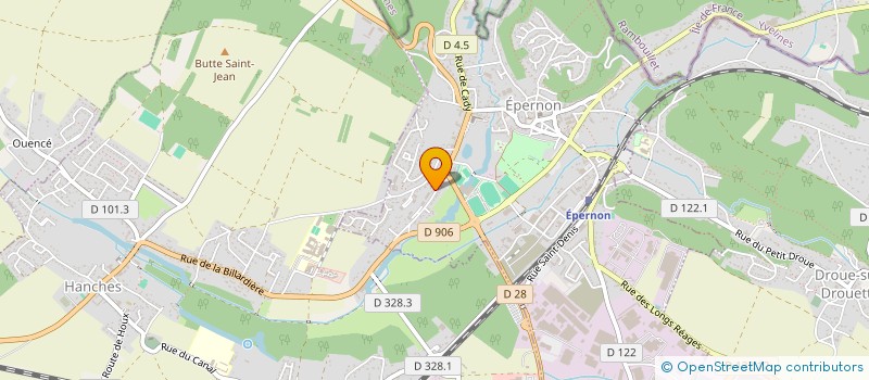 localisation de l'entreprise R.V.E. BATIMENTS à EPERNON