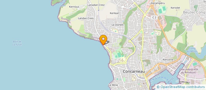 localisation de l'entreprise R. V. GEST à VANNES