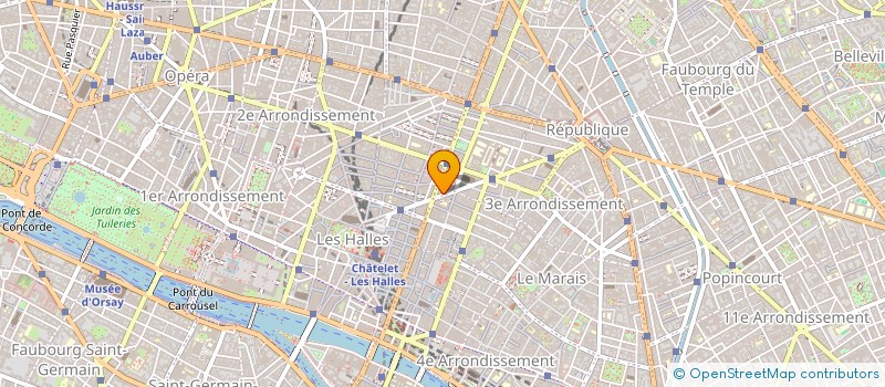 localisation de l'entreprise R V MACONNERIE  PARIS