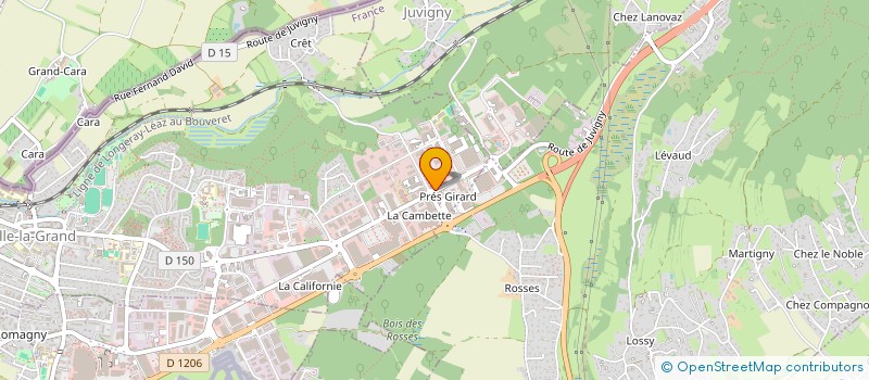 localisation de l'entreprise R VITALI à VILLE-LA-GRAND