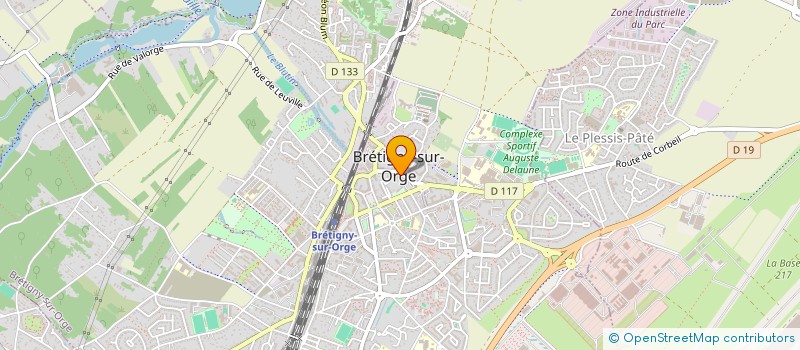 localisation de l'entreprise R'WASH à BRETIGNY-SUR-ORGE