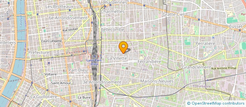 localisation de l'entreprise R&Y  LYON