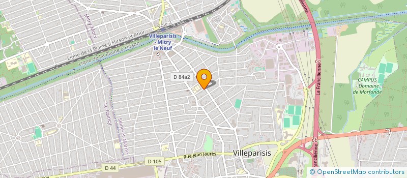 localisation de l'entreprise R.Y.  VILLEPARISIS