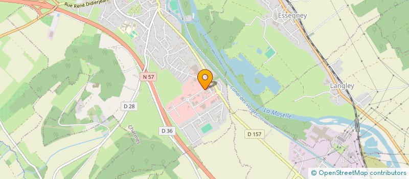 localisation de l'entreprise R&Y ASSOCIES  CHARMES