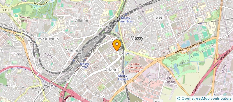 localisation de l'entreprise R&Z CONSULTING à MASSY