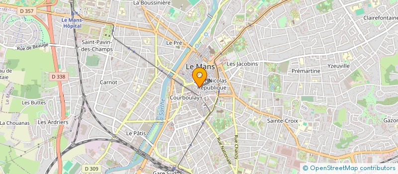 localisation de l'entreprise R&Z IDENTITY  LE MANS