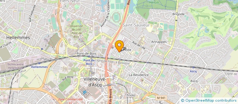localisation de l'entreprise R-ZAK CONSULTING à VILLENEUVE-D'ASCQ