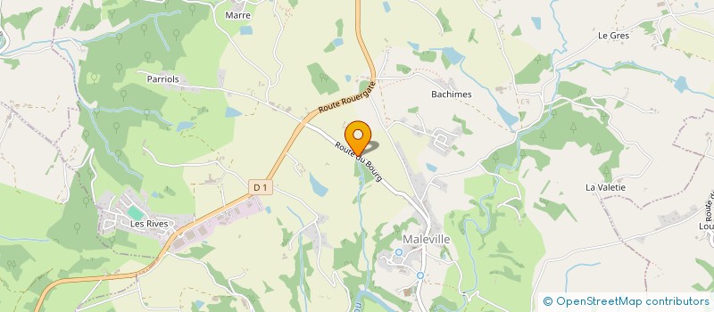 localisation de l'entreprise R'ZONE  MALEVILLE