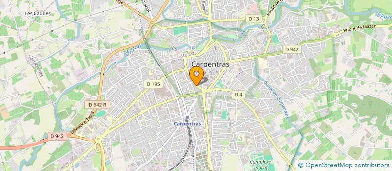localisation de l'entreprise R1 à CARPENTRAS