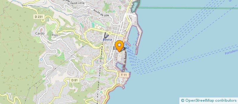 localisation de l'entreprise R10 à BASTIA