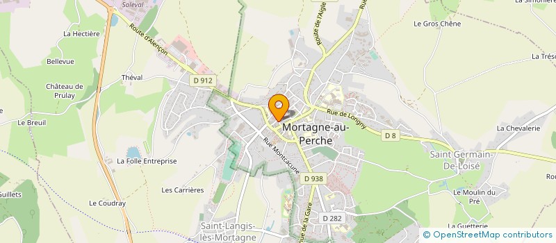 localisation de l'entreprise R10 GLACES ARTISANALES à MORTAGNE-AU-PERCHE