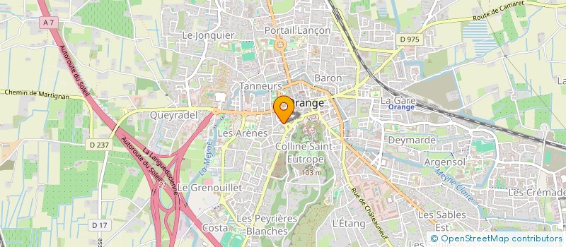 localisation de l'entreprise R12 à ORANGE