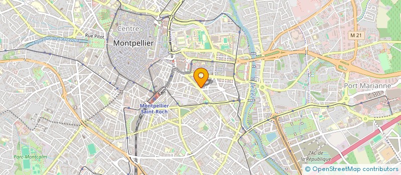 localisation de l'entreprise R12 FILMS à MONTPELLIER