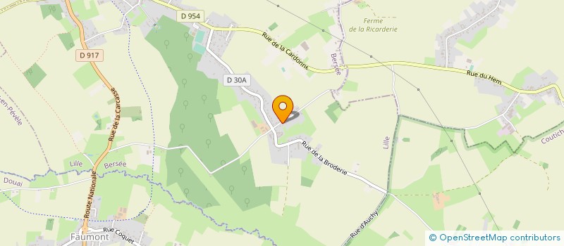 localisation de l'entreprise R1BO  BERSEE