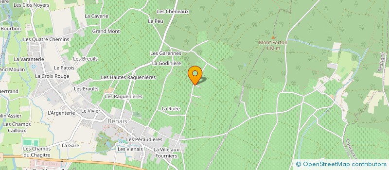 localisation de l'entreprise R2  BENAIS