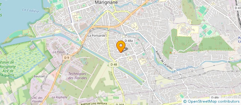 localisation de l'entreprise R2 BATIMENT à SAINT-VICTORET