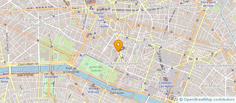localisation de l'entreprise R2 COIFFURE à PARIS