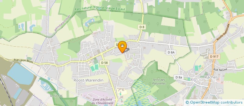 localisation de l'entreprise R2 JAZZ  ROOST-WARENDIN