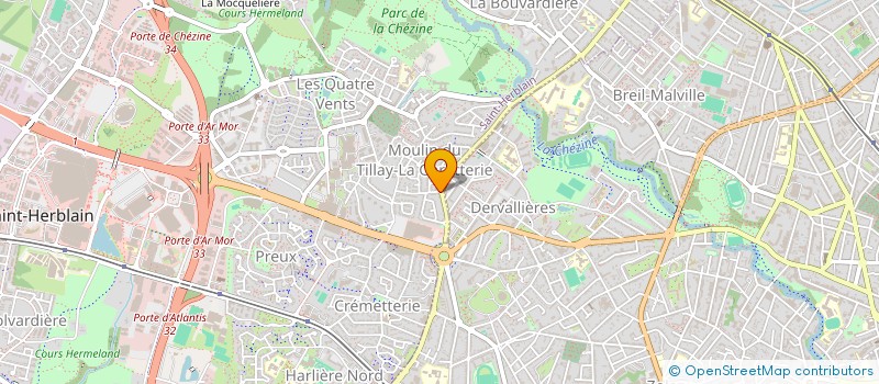 localisation de l'entreprise R2 LINE TRANSPORT  VERTOU