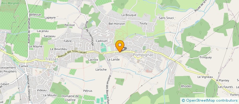 localisation de l'entreprise R2 PLAINE  POMPIGNAC