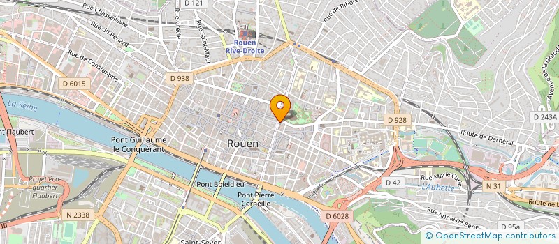 localisation de l'entreprise R2 RESTAURATION à ROUEN