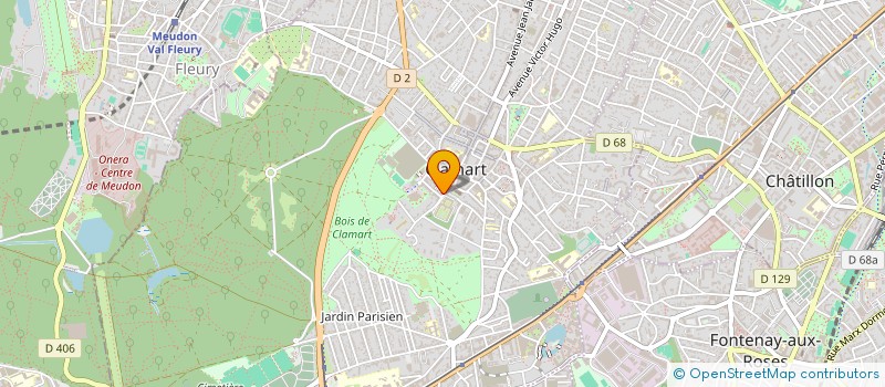 localisation de l'entreprise R2 SYSTEM à CLAMART