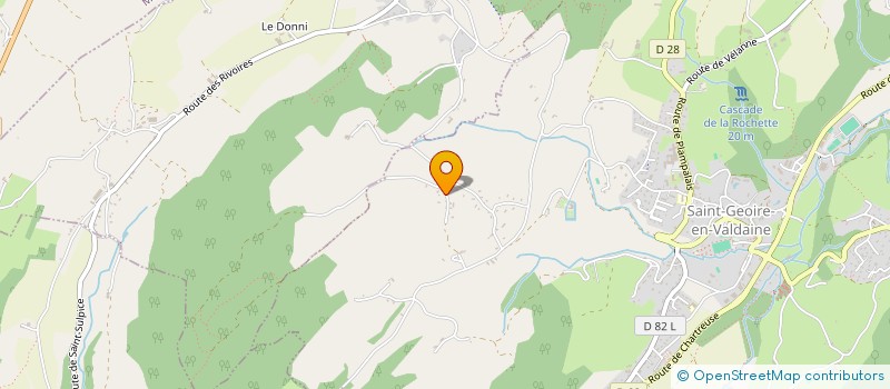 localisation de l'entreprise R2A AUTOMOTIVE  CHATEAUNEUF-SUR-ISERE