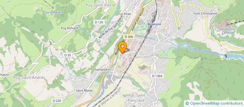 localisation de l'entreprise R2B EXPANSIONS à BRIANCON