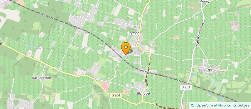 localisation de l'entreprise R2BM  SAINT-ESTEPHE