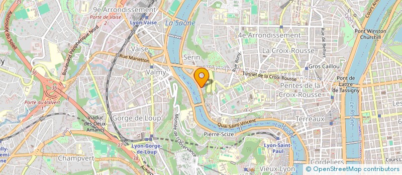 localisation de l'entreprise R2C  LYON