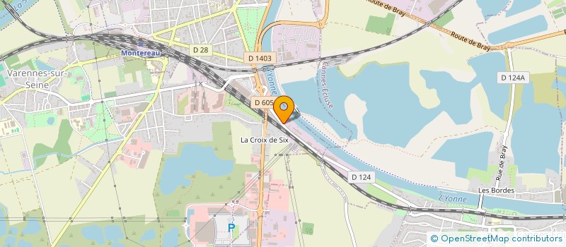 localisation de l'entreprise R2C BATIMENT  VARENNES-SUR-SEINE