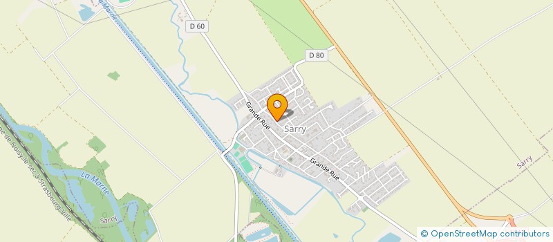 localisation de l'entreprise R2C ENERGIE  SARRY