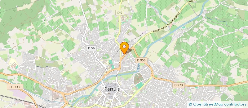 localisation de l'entreprise R2CT à PERTUIS