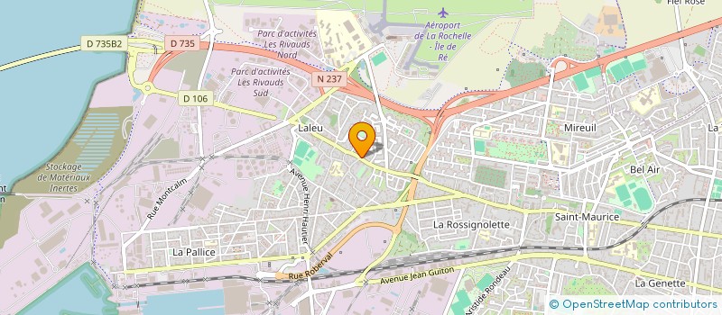 localisation de l'entreprise R2D2 IMMO  LA ROCHELLE