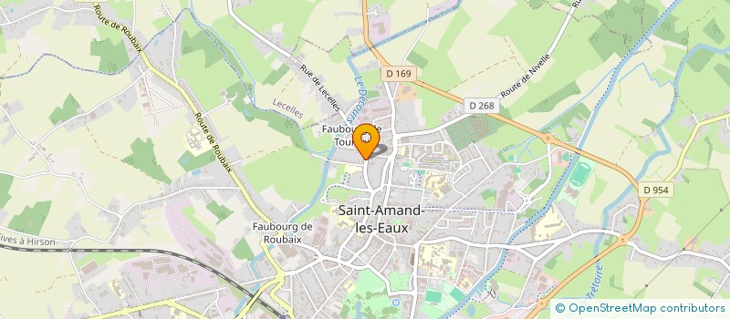 localisation de l'entreprise R2DI  SAINT-AMAND-LES-EAUX