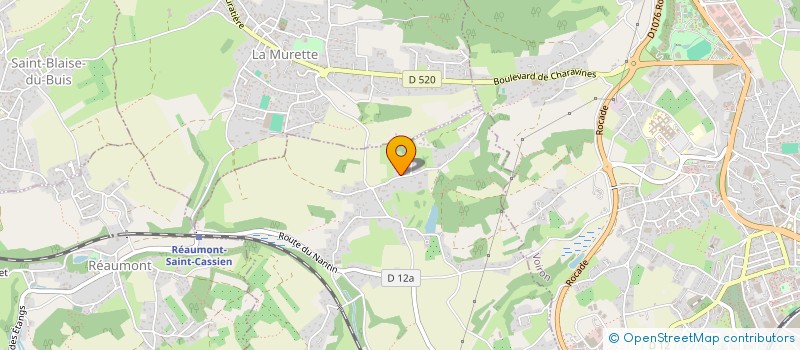 localisation de l'entreprise R2E  SAINT-CASSIEN