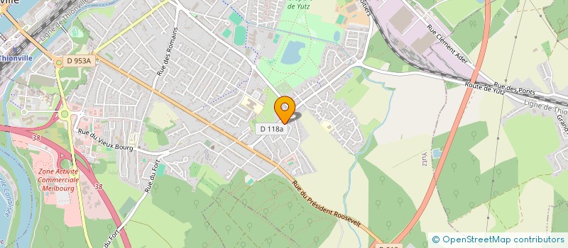 localisation de l'entreprise R2E IMMO  KUNTZIG