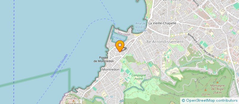 localisation de l'entreprise R2G à MARSEILLE