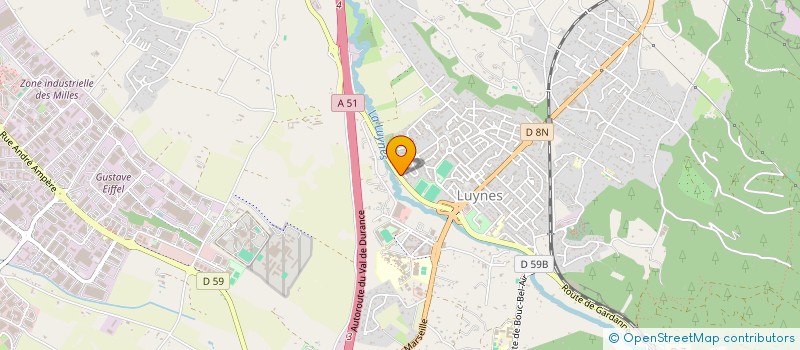 localisation de l'entreprise R2G ELEC à AIX-EN-PROVENCE