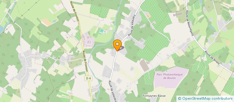 localisation de l'entreprise R2INVEST  BOULOC