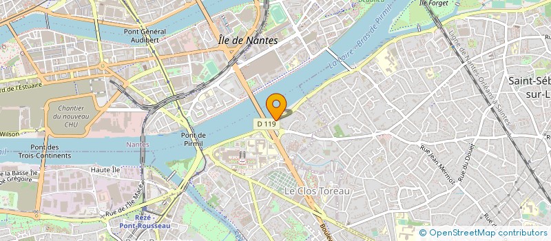localisation de l'entreprise R2J2 à NANTES